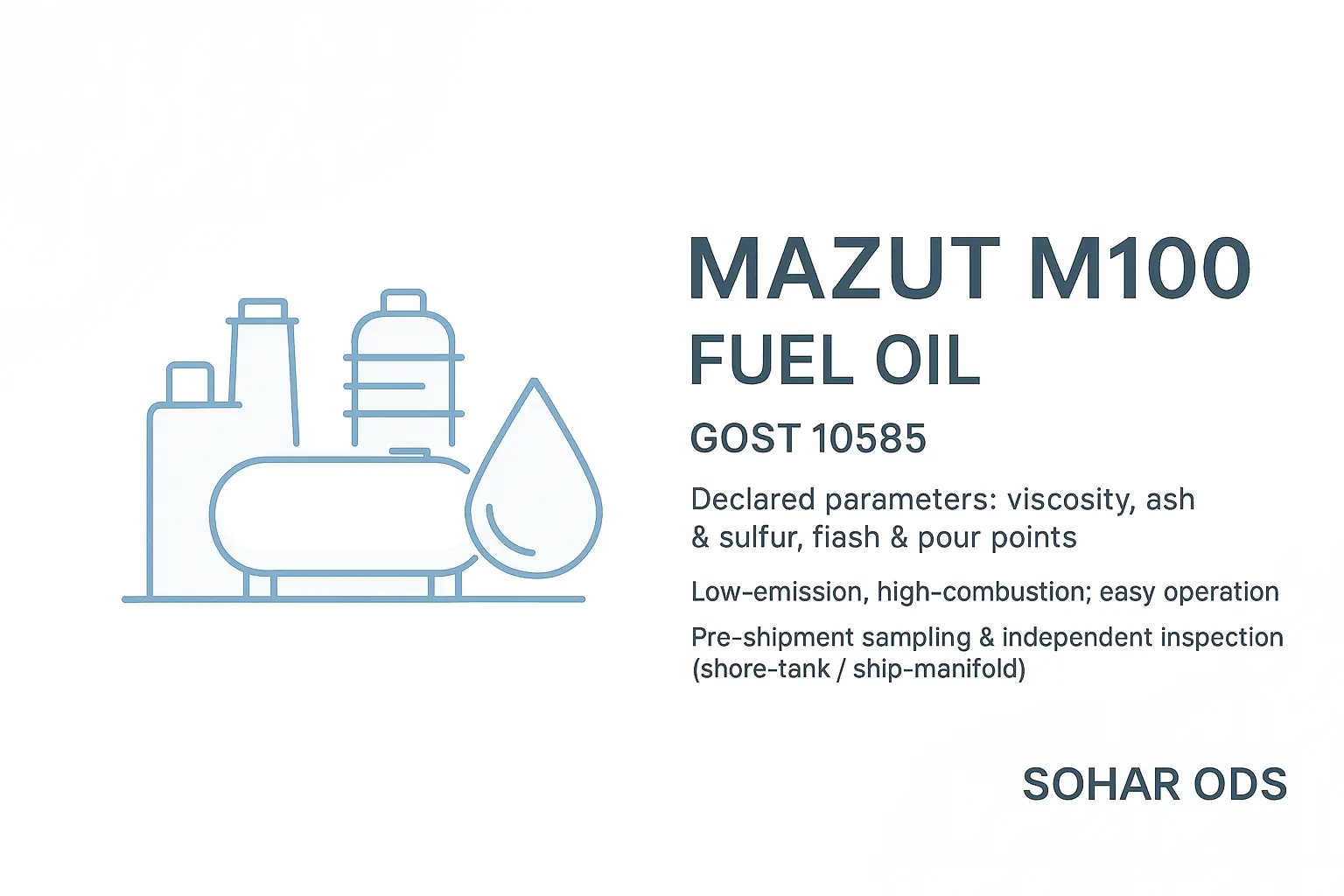 Mazut M100 Fuel Oil